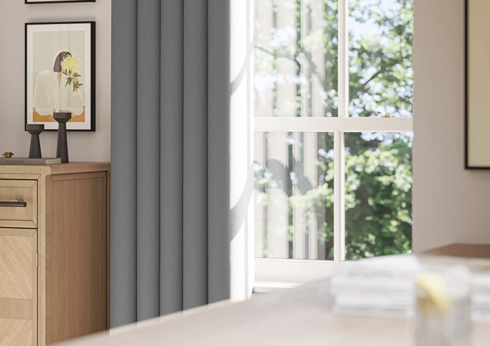 Lyra, Victoria Grey - Made to Measure Curtains - Image 5